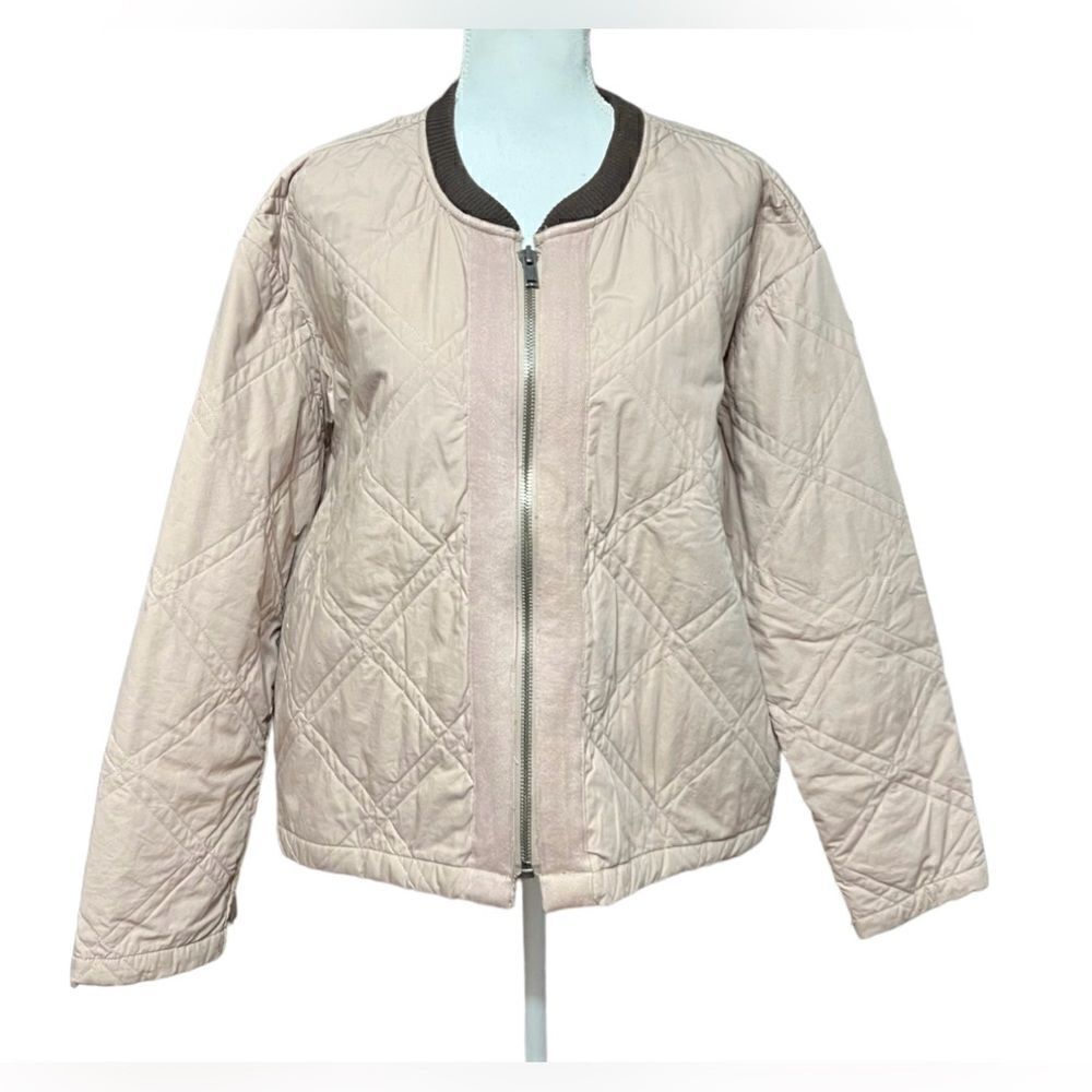 FREE PEOPLE linear quilted bomber jacket‎ - Picture 2 of 7